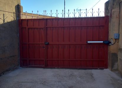 Puertas con sistema pivotante